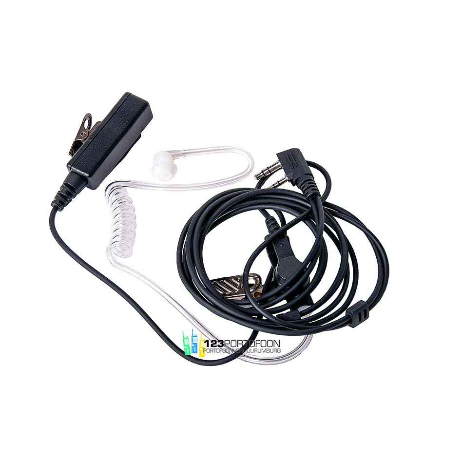Security Headset accessoire voor portofoon